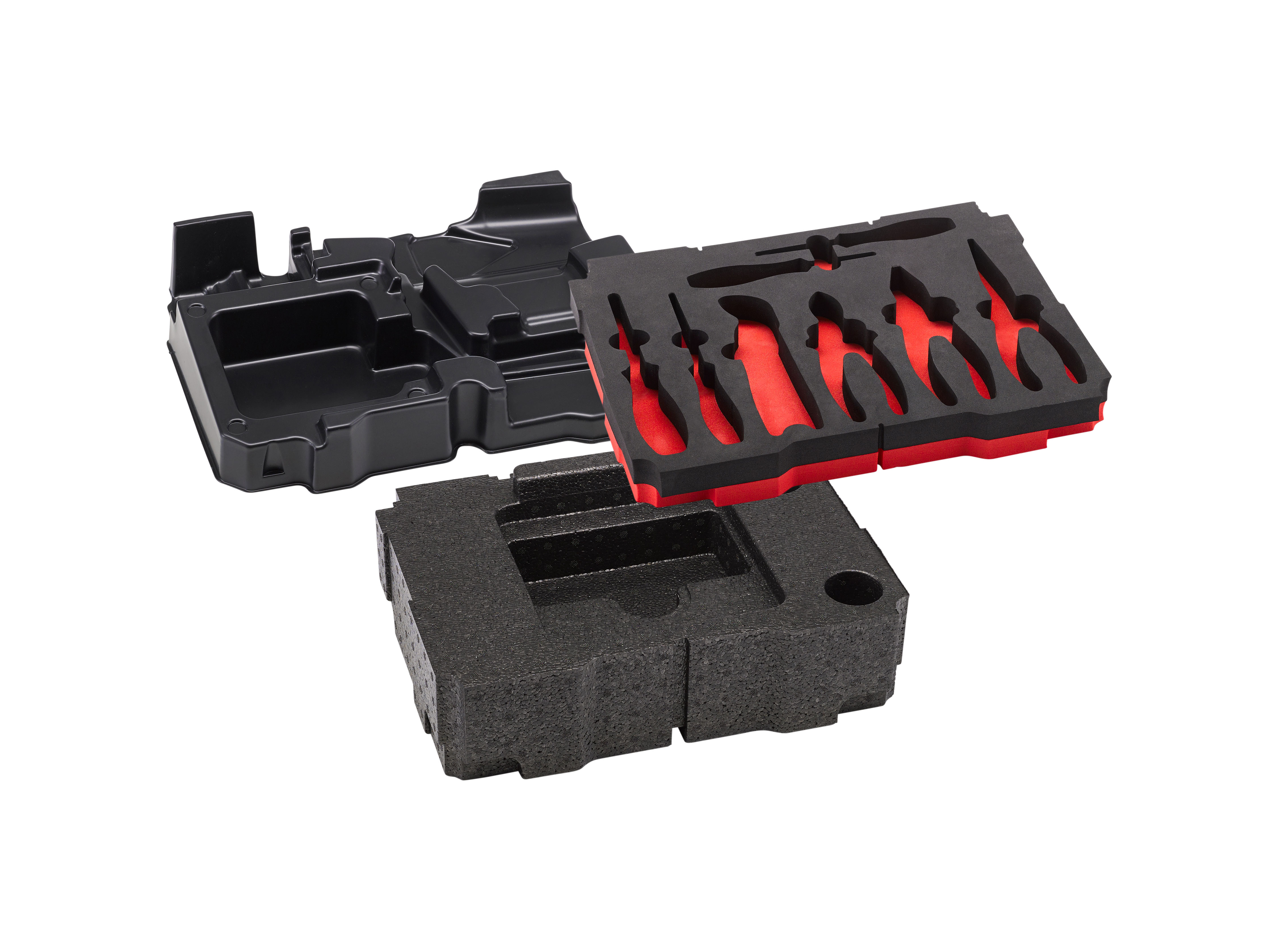 Foam, EPP, and Deep Drawn custom systainer inserts.